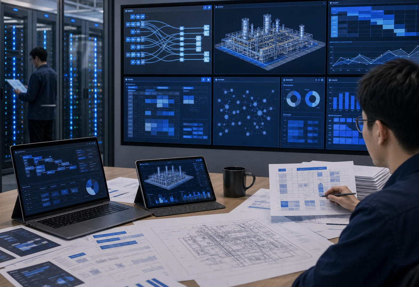 Data convergence visual